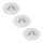 Philips - SET 3x LED Lámpara empotrable regulable LED/5W/230V 2700K