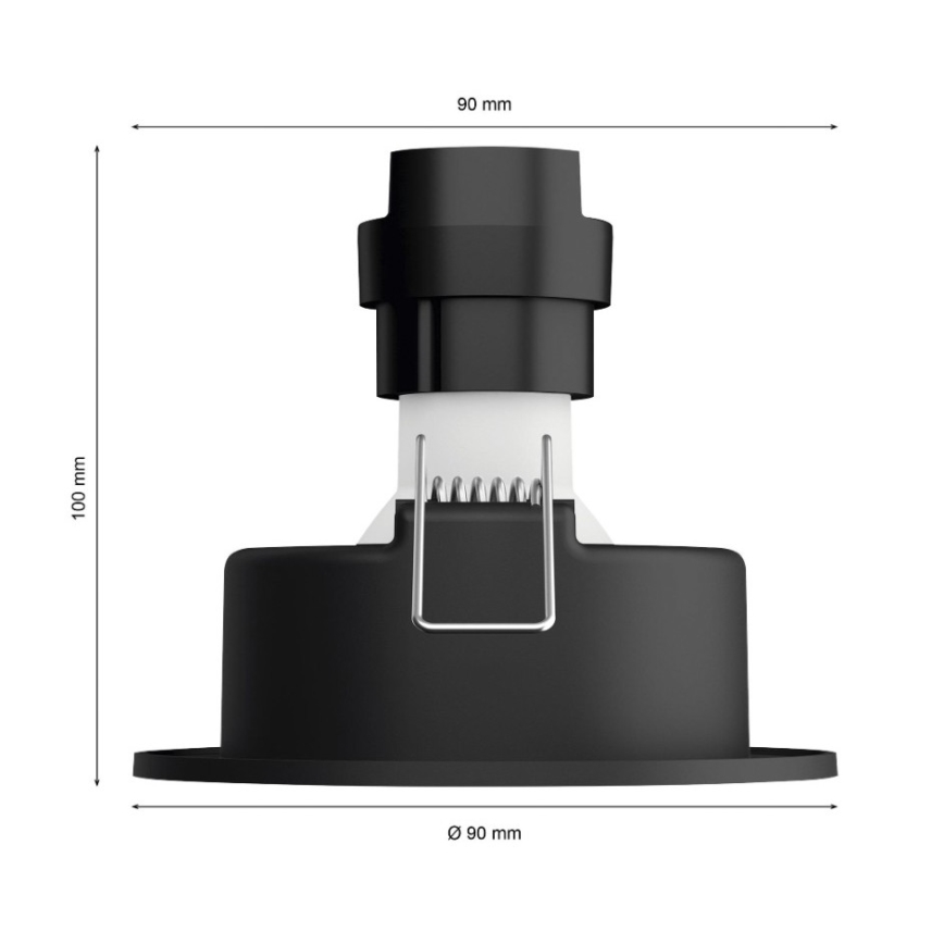 Philips - SET 3x LED RGB Plafón regulable Hue CENTURA 1xGU10/5,7W/230V 2000-6500K