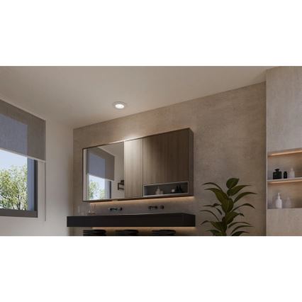 Philips - SET 3x LED RGBW Lámpara empotrable regulable para el baño Hue SLIM LED/8,3W/230V IP44 2000-6500K