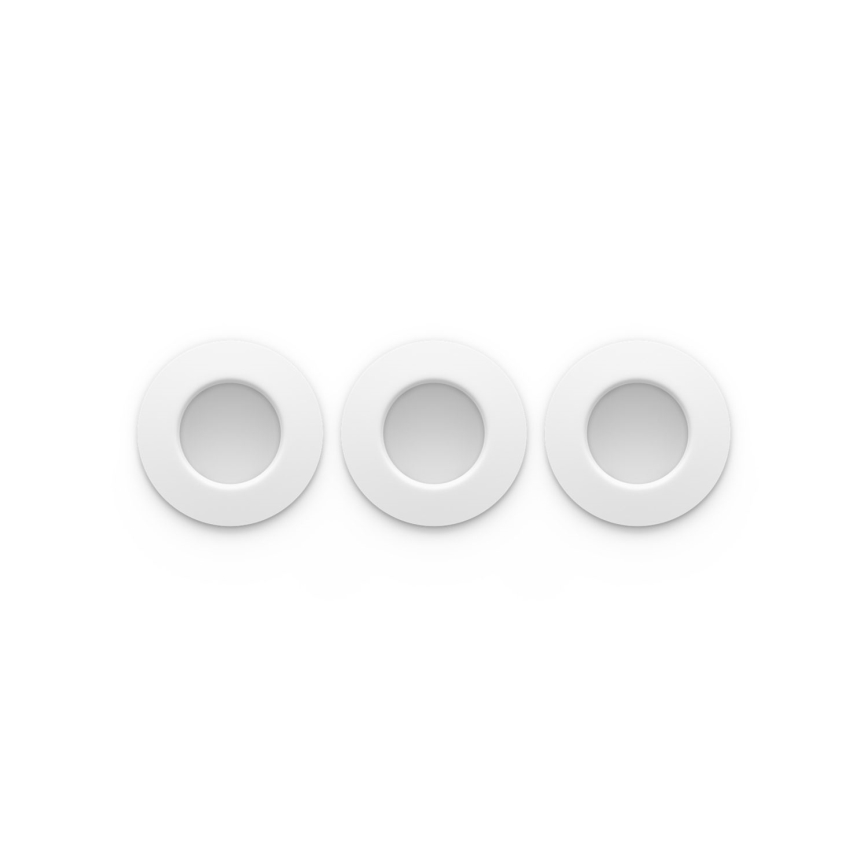 Philips - SET 3x LED RGBW Lámpara empotrable regulable para el baño Hue SLIM LED/8,3W/230V IP44 2000-6500K
