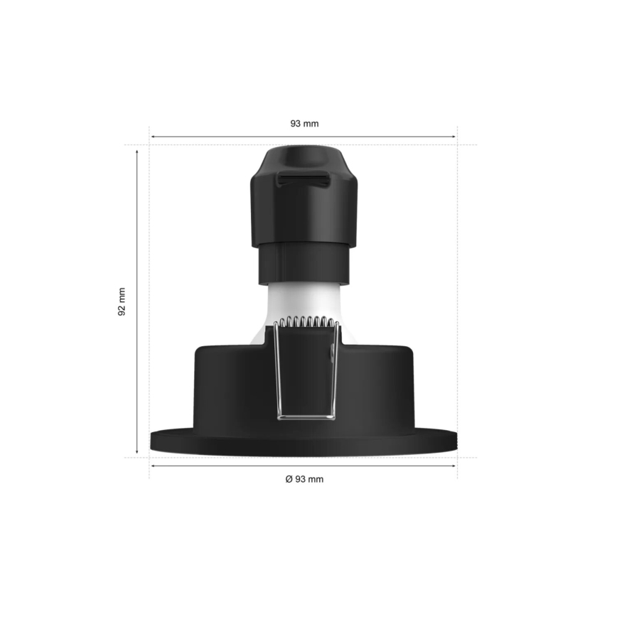 Philips - SET 3x LED RGBW Lámpara empotrable regulable para el baño Hue XAMENTO 1xGU10/4,2W/230V 2000-6500K IP44
