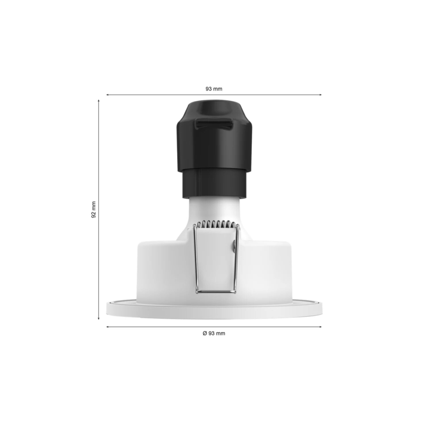 Philips - SET 3x LED RGBW Lámpara empotrable regulable para el baño Hue XAMENTO 1xGU10/4,2W/230V IP44 2000-6500K