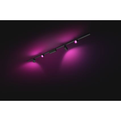 Philips  - SET 4xLED RGB Foco regulable para sistema de rieles Hue PERIFO LED/20,8W/230V 2000-6500K