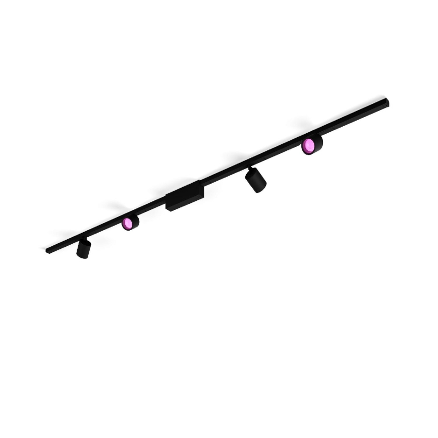 Philips  - SET 4xLED RGB Foco regulable para sistema de rieles Hue PERIFO LED/20,8W/230V 2000-6500K
