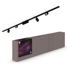 Philips  - SET 4xLED RGB Foco regulable para sistema de rieles Hue PERIFO LED/20,8W/230V 2000-6500K