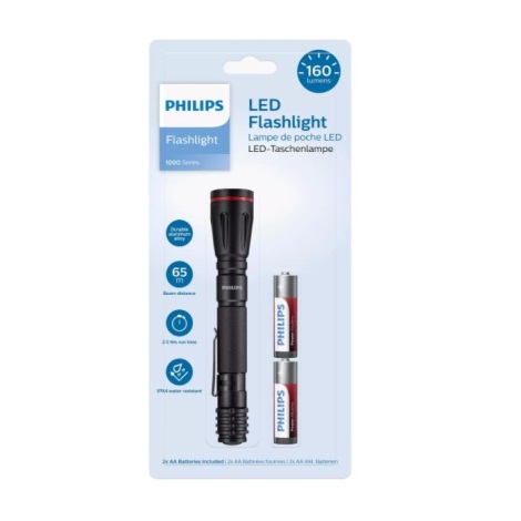 Philips SFL1001P/10 - LED Linterna 2xAA