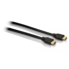 Philips SWV5401H/10 - Cable HDMI con Ethernet, conector HDMI 1.4 A 1,8 m negro