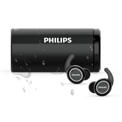 Philips TAST702BK/00 - Auriculares inalámbricos TWS Bluetooth IPX5 negro