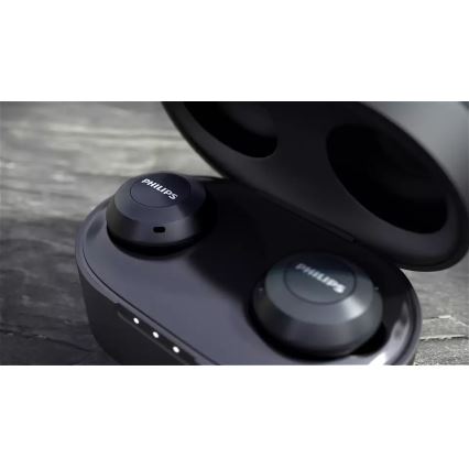 Philips TAT8505BK/00 - Auriculares inalámbricos IPX4 negro