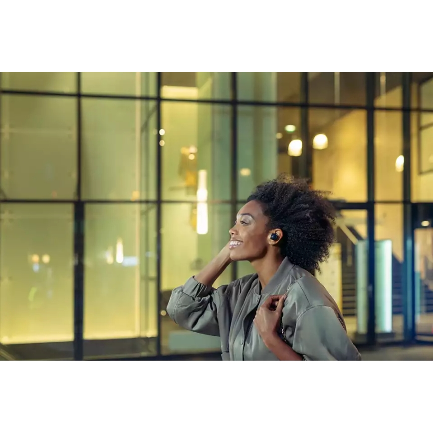 Philips TAT8505BK/00 - Auriculares inalámbricos IPX4 negro