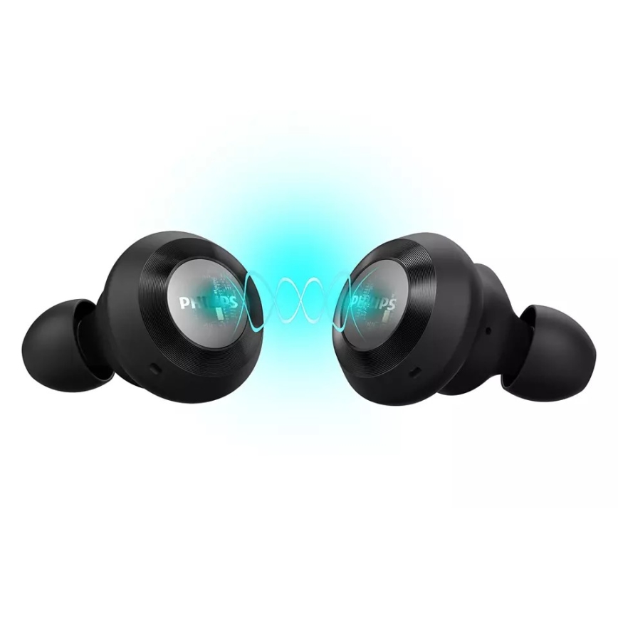 Philips TAT8505BK/00 - Auriculares inalámbricos IPX4 negro