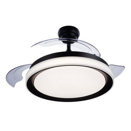 Philips - Ventilador de techo LED LED/35W/230V 5500/4000/3000K negro + mando a distancia