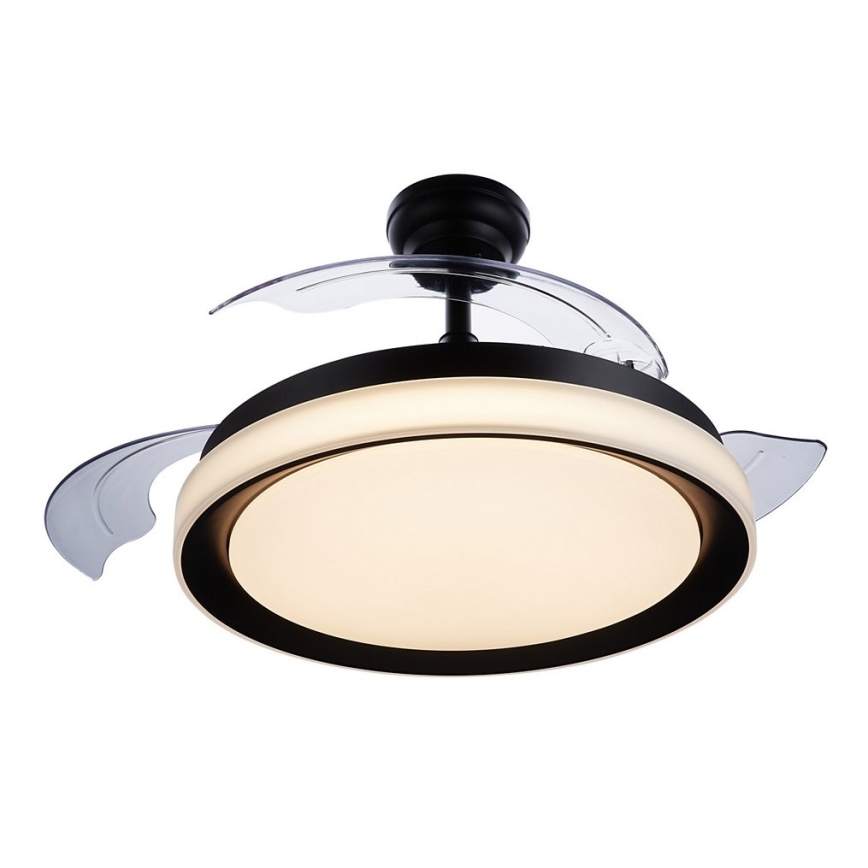 Philips - Ventilador de techo LED LED/35W/230V 5500/4000/3000K negro + mando a distancia