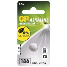 Pila alcalina LR43 GP ALKALINE 1,5V/70 mAh