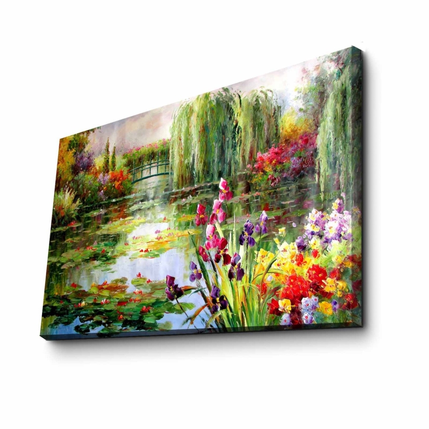 Pintura de pared sobre lienzo 45x70 cm naturaleza