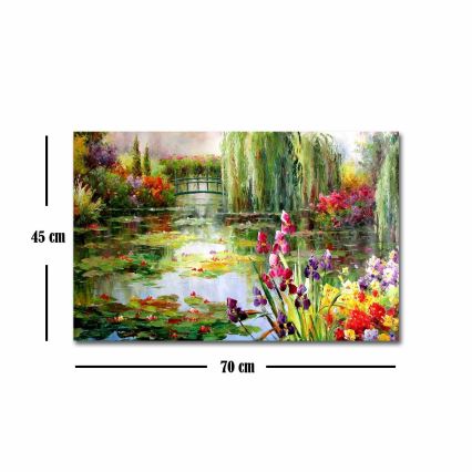 Pintura de pared sobre lienzo 45x70 cm naturaleza