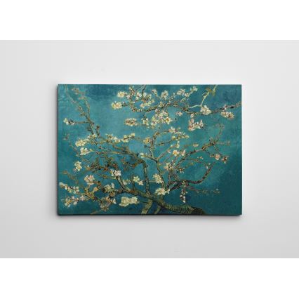 Pintura mural sobre lienzo 70x100 cm árbol