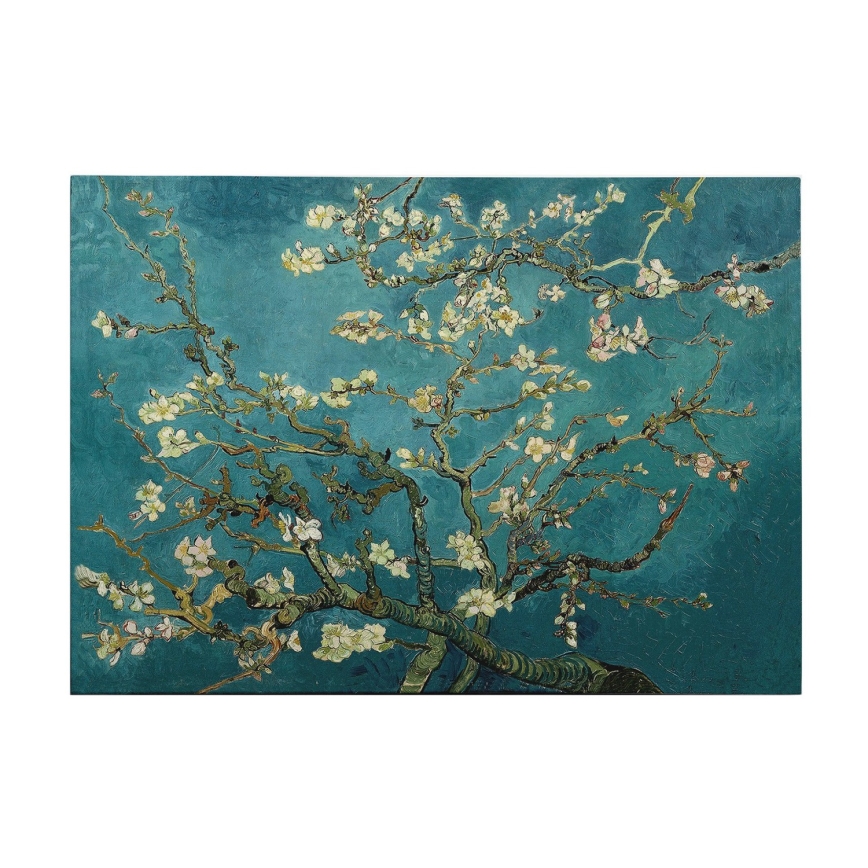 Pintura mural sobre lienzo 70x100 cm árbol