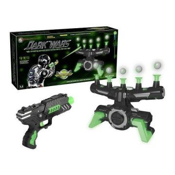 Pistola para niños con diana 4xLR14