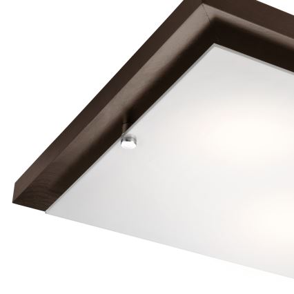 Plafón 2xE27/60W/230V pino