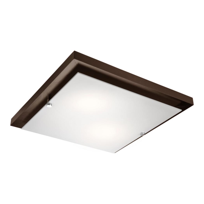 Plafón 2xE27/60W/230V pino