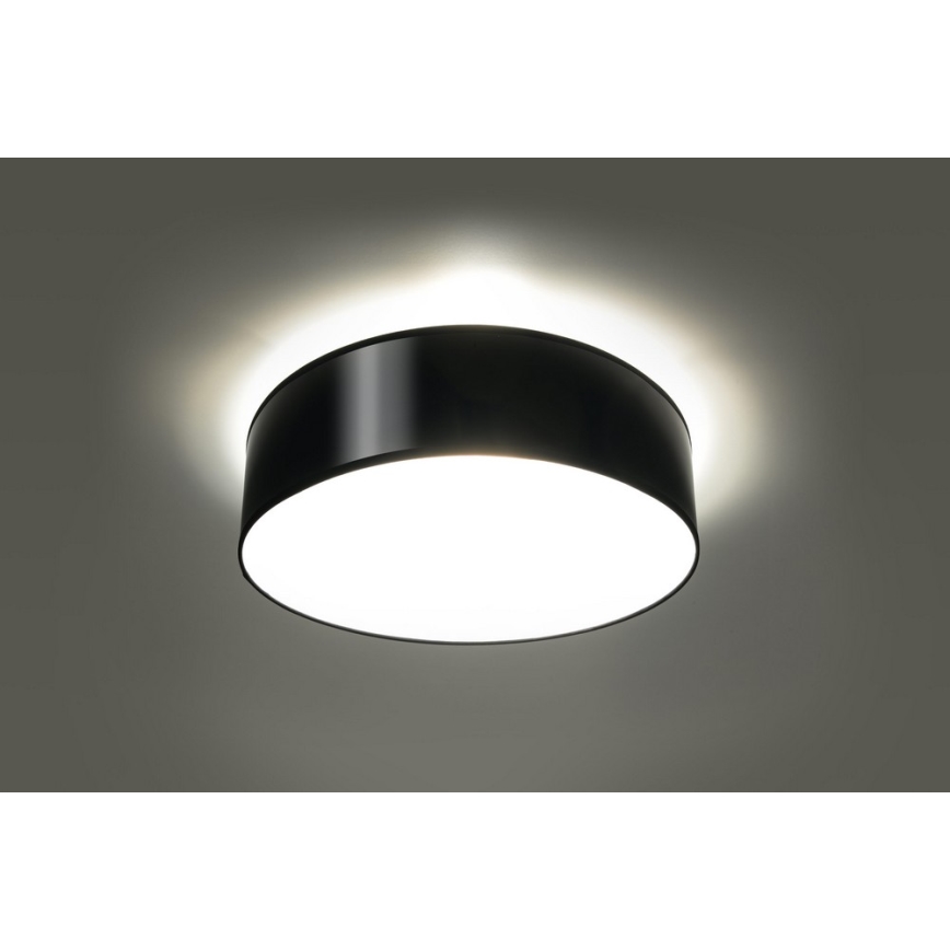 Plafón ARENA 35 2xE27/60W/230V negro