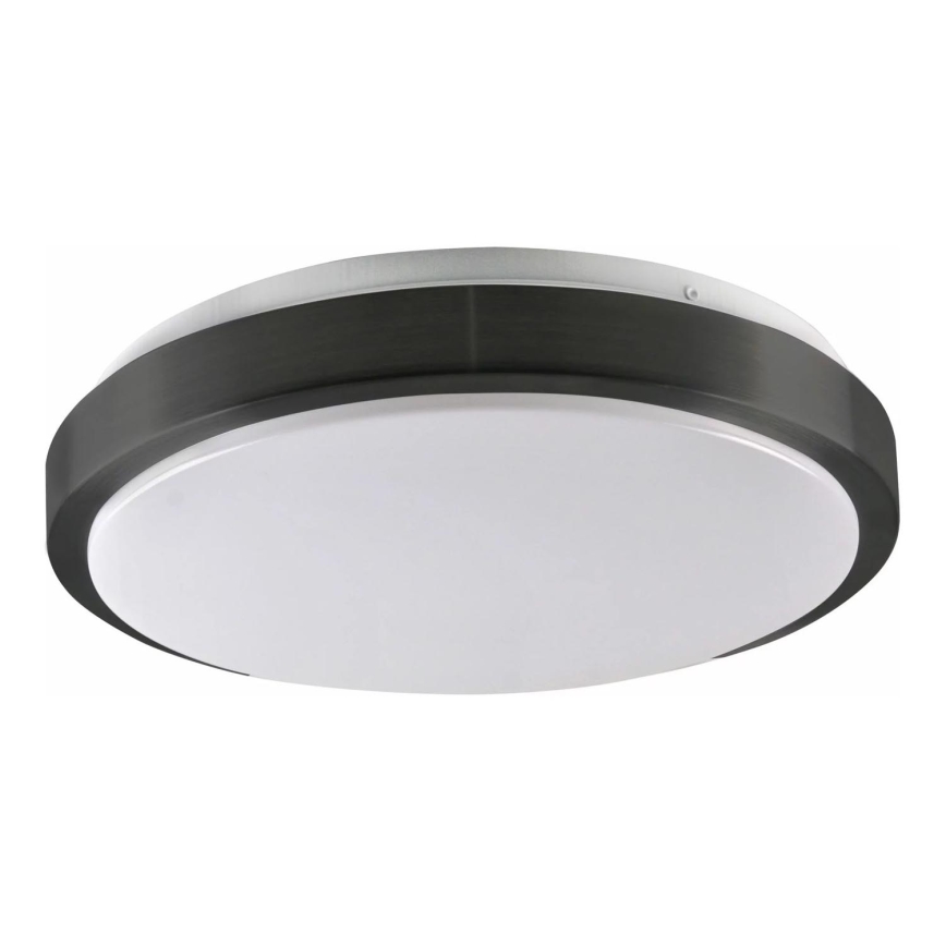 Plafón BENEDYKT 2xE27/20W/230V diá. 33 cm negro