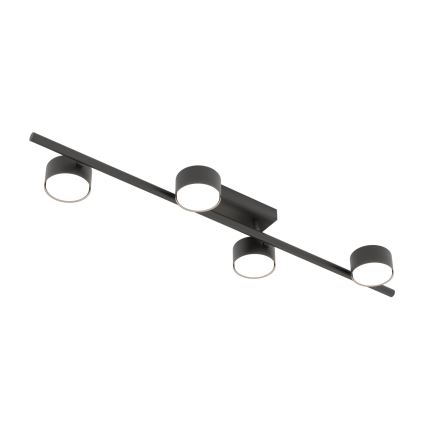 Plafón BET 4xGX53/12W/230V negro