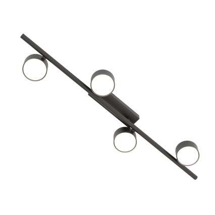 Plafón BET 4xGX53/12W/230V negro