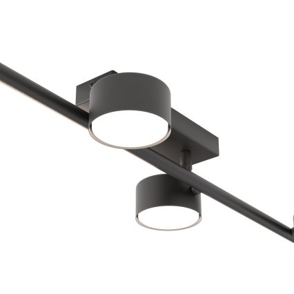 Plafón BET 4xGX53/12W/230V negro