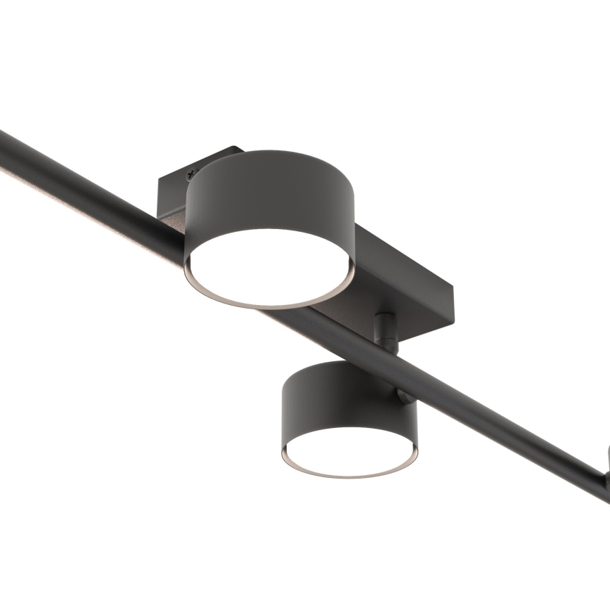 Plafón BET 4xGX53/12W/230V negro