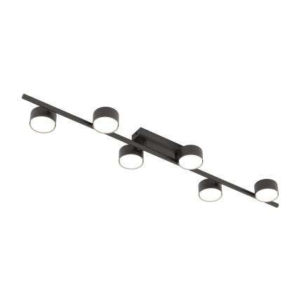 Plafón BET 6xGX53/12W/230V negro