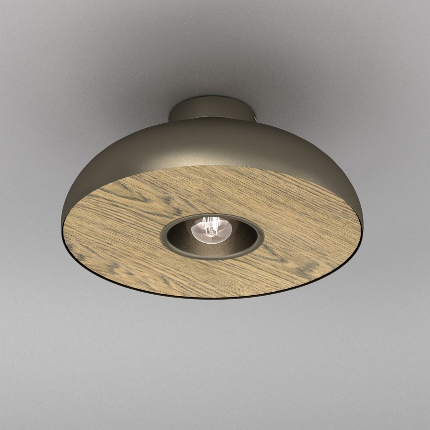 Plafón BILBAO 1xE27/15W/230V beige