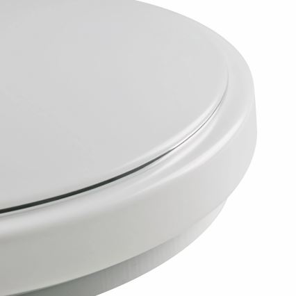 Plafón BOGDAN 2xE27/20W/230V diá. 33 cm blanco
