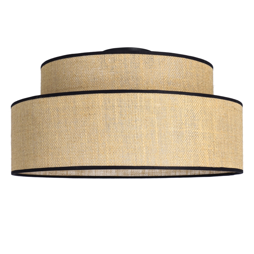 Plafón BOHO 1xE27/60W/230V beige