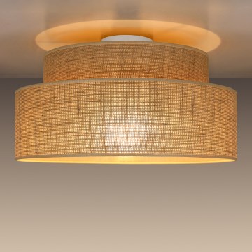 Plafón BOHO 1xE27/60W/230V beige