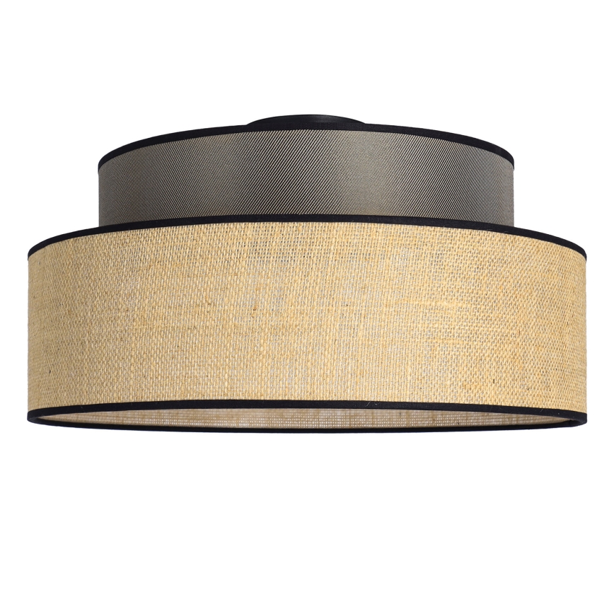 Plafón BOHO 1xE27/60W/230V marrón/beige