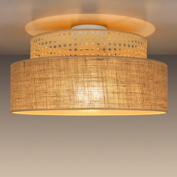Plafón BOHO 1xE27/60W/230V ratán