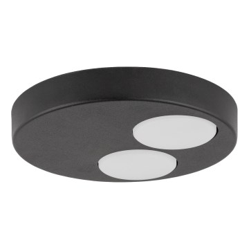 Plafón BROS 2xGX53/12W/230V negro
