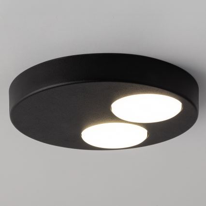 Plafón BROS 2xGX53/12W/230V negro