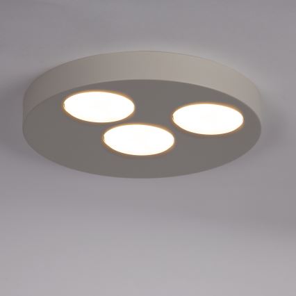 Plafón BROS 3xGX53/12W/230V beige