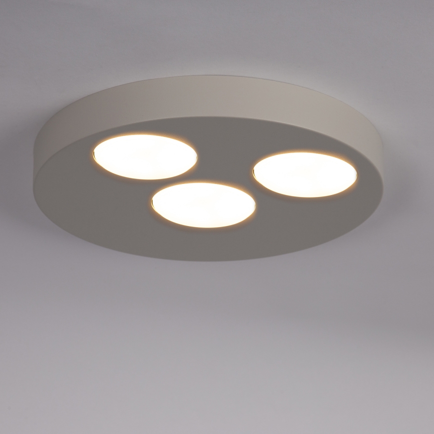 Plafón BROS 3xGX53/12W/230V beige
