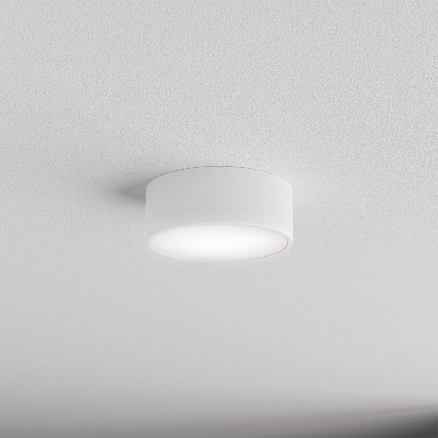 Plafón con sensor CLEO 1xE27/40W/230V ø 20 cm blanco