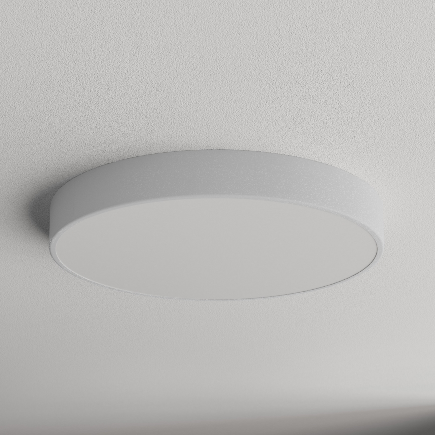 Plafón con sensor CLEO 5xE27/24W/230V diámetro 60 cm gris