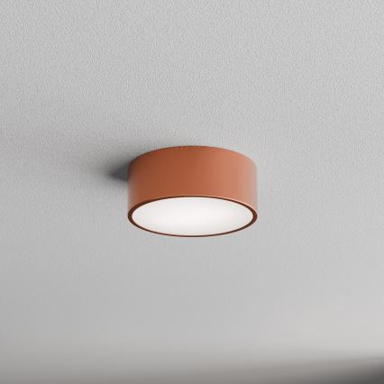 Plafón de baño CLEO 1xE27/24W/230V diá. 20 cm cobre IP54