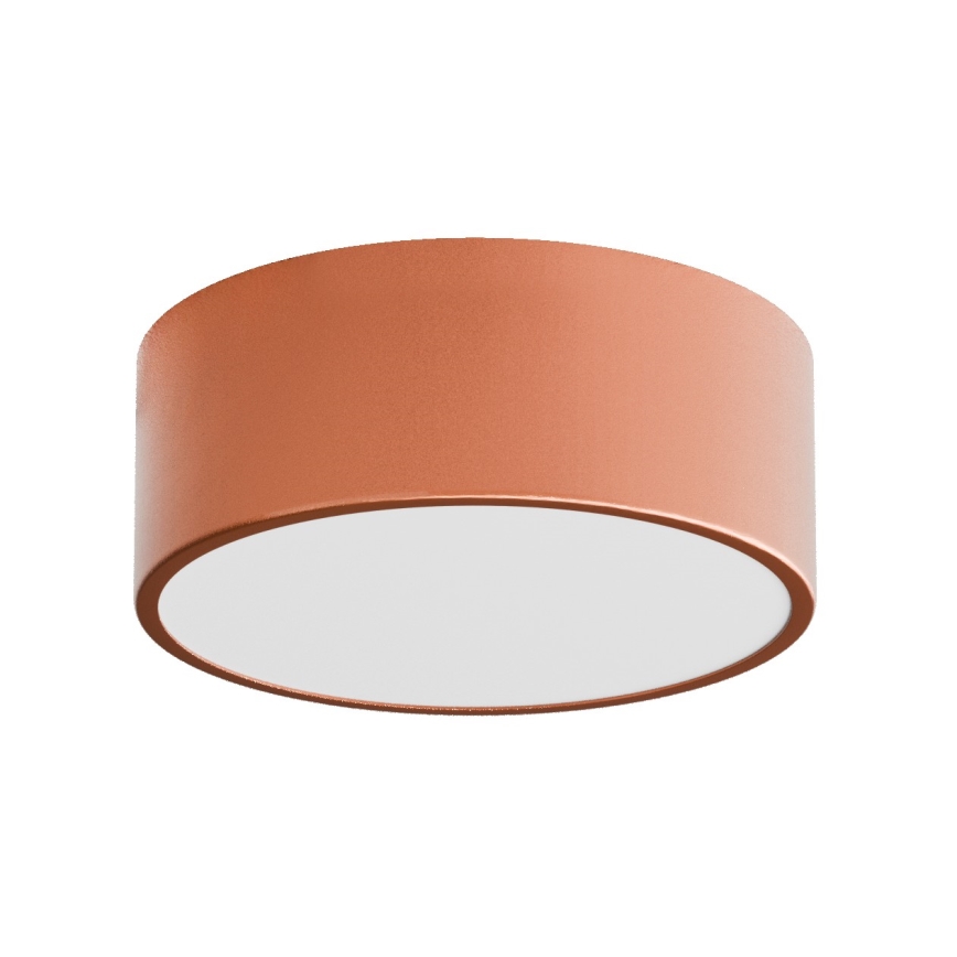 Plafón de baño CLEO 1xE27/24W/230V diá. 20 cm cobre IP54