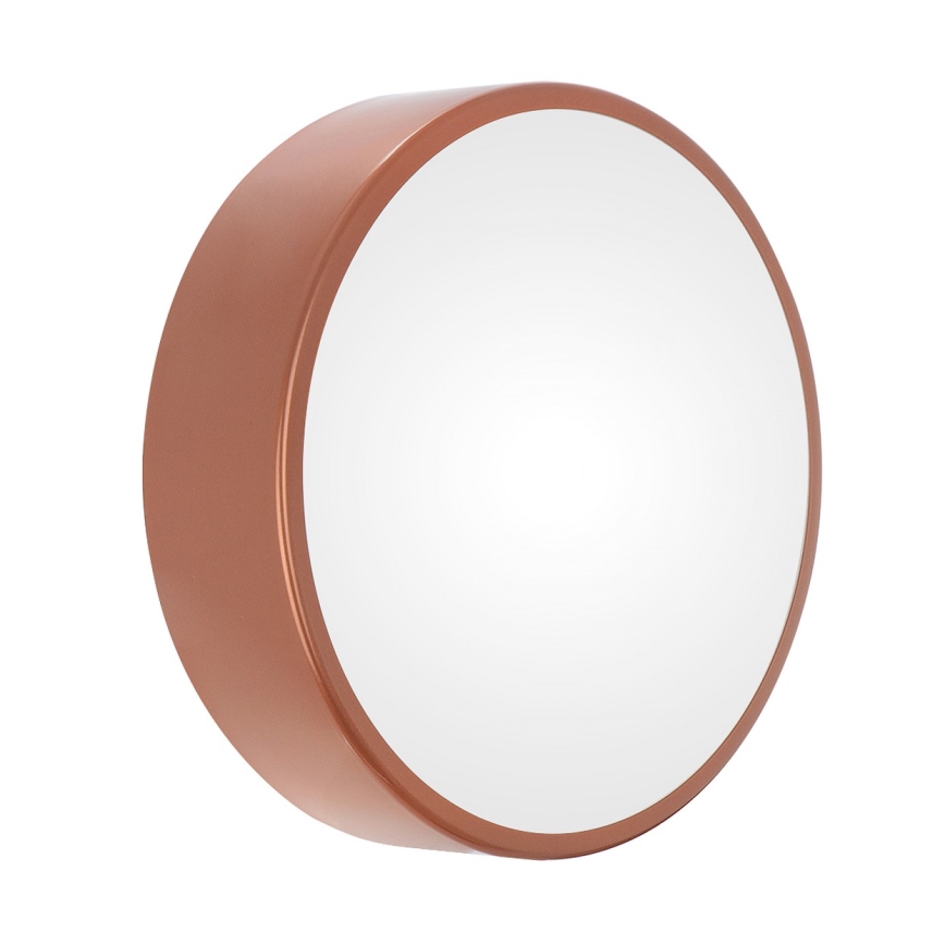 Plafón de baño CLEO 2xE27/24W/230V diá. 30 cm cobre IP54
