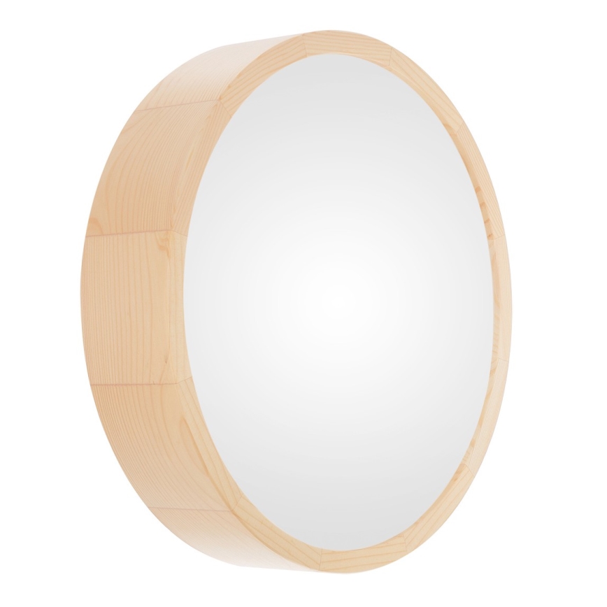 Plafón de baño CLEO 2xE27/24W/230V IP54 diá. 27,5 cm pino