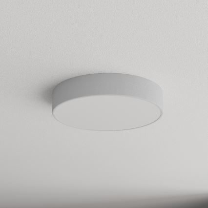 Plafón de baño CLEO 3xE27/24W/230V diá. 40 cm gris IP54