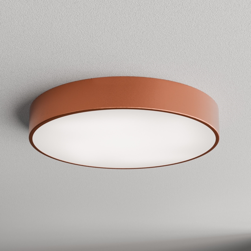 Plafón de baño CLEO 4xE27/24W/230V diá. 50 cm cobre IP54